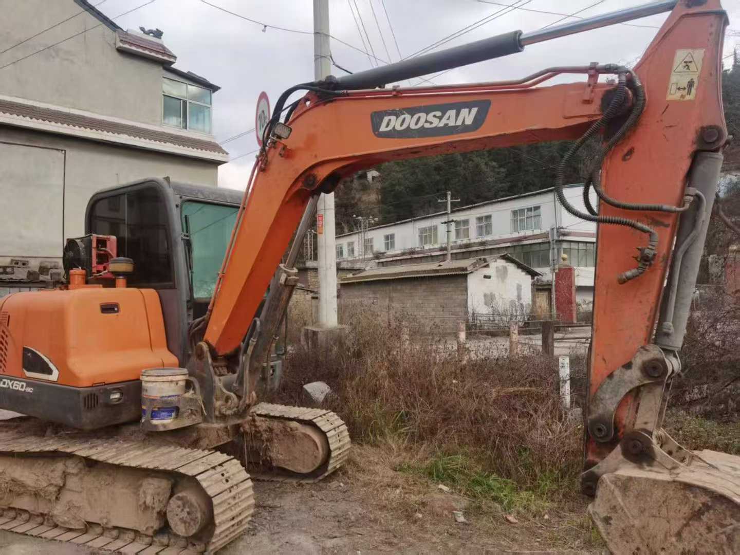 Used Doosan DX55W Excavator 2017 Model / 2