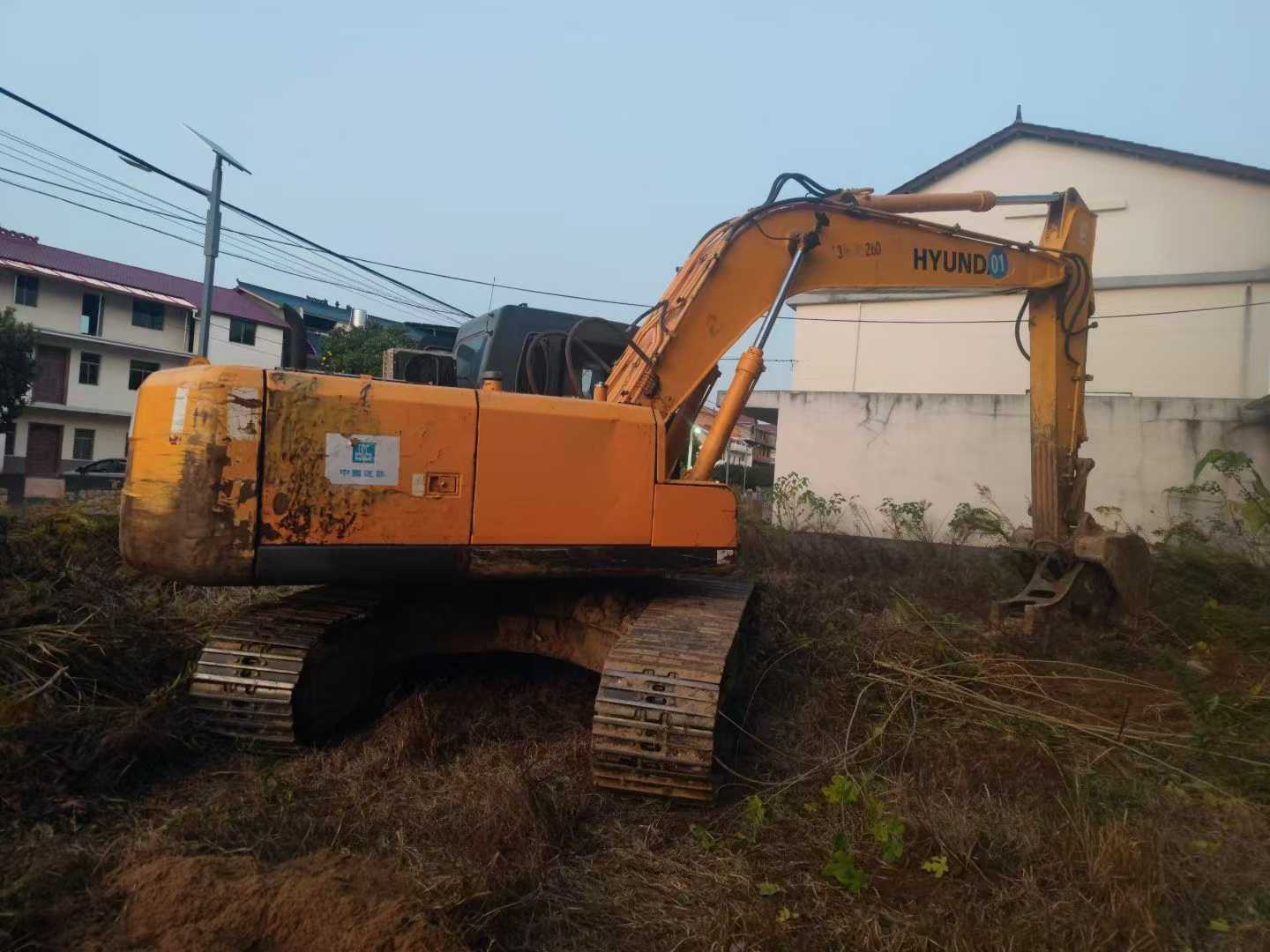 Used Hyundai R215-7 Excavator 2016 Model / 3