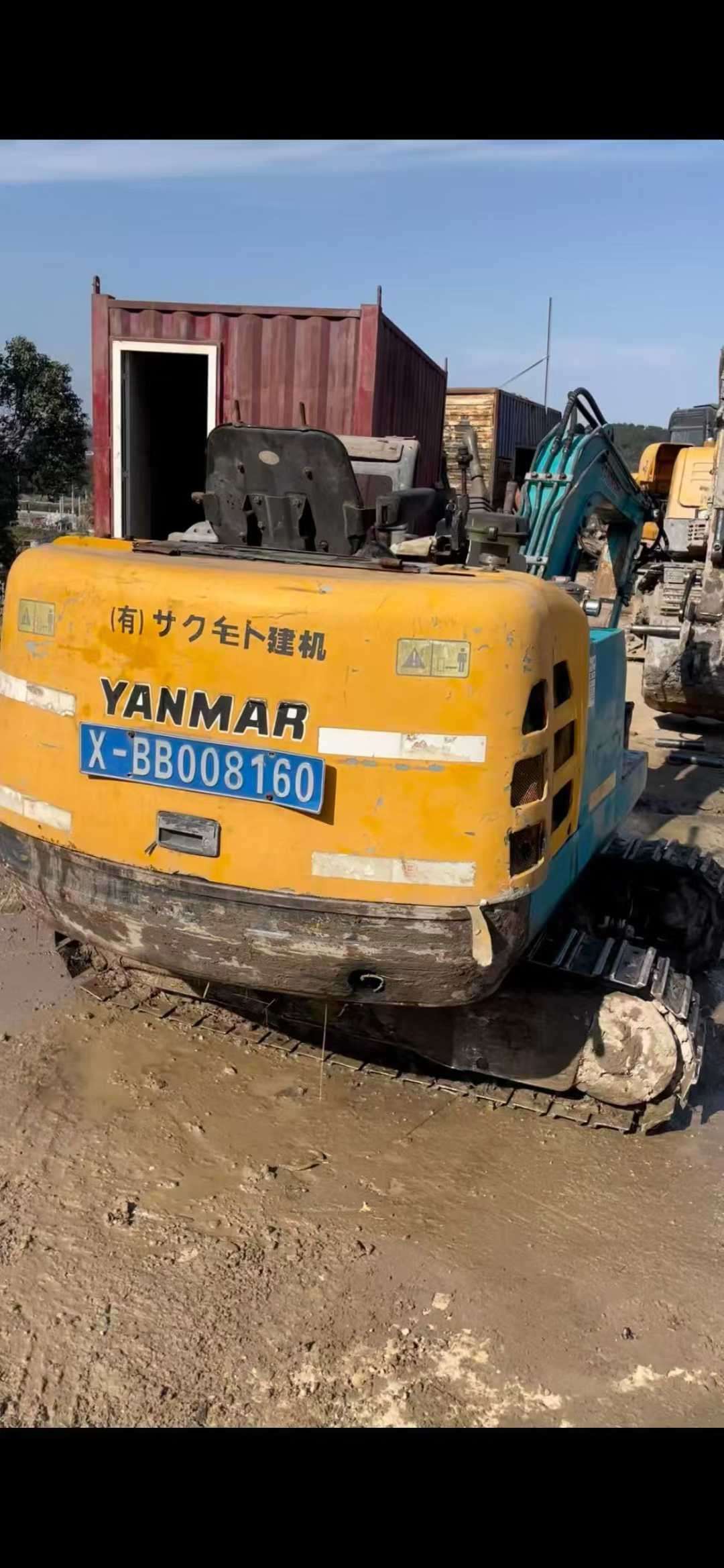 Used Yanmar Vio80 Excavator 2016 Model