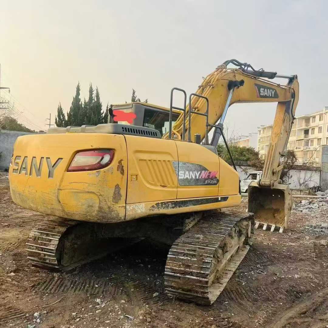 Used Sany SY215W Excavator 2016 Model / 2