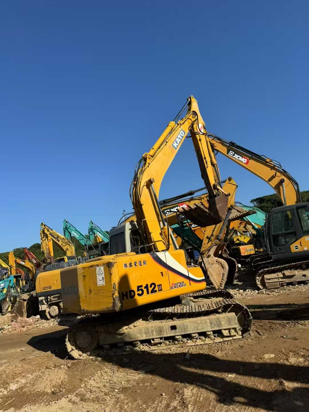 Used Kato HD512 Excavator 2016 Model / 3