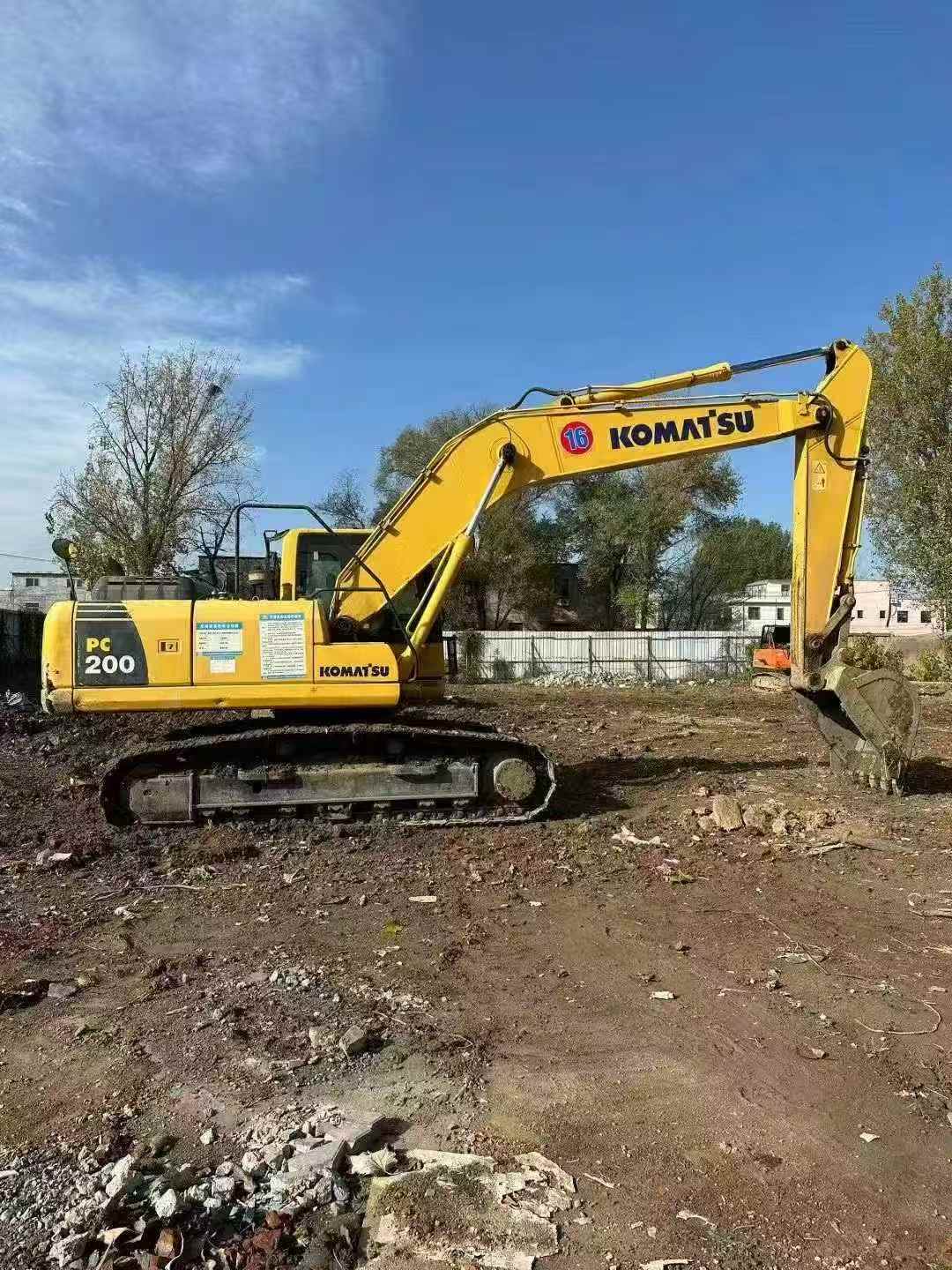 Used Komatsu PC200 Excavator 2018 Model / 2