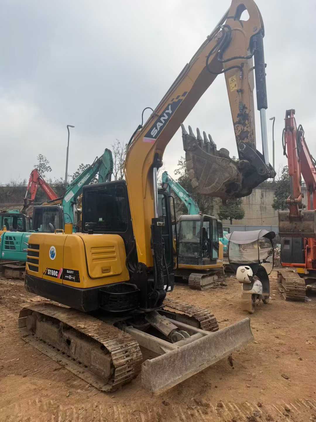 Used Sany SY55 Excavator 2021 Model / 3