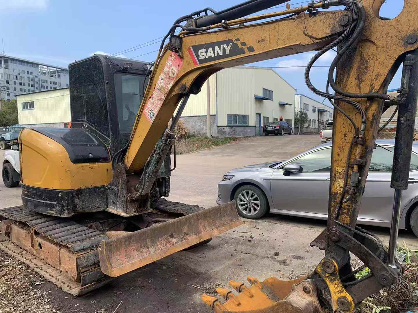 Used Sany SY55 Excavator 2019 Model / 4