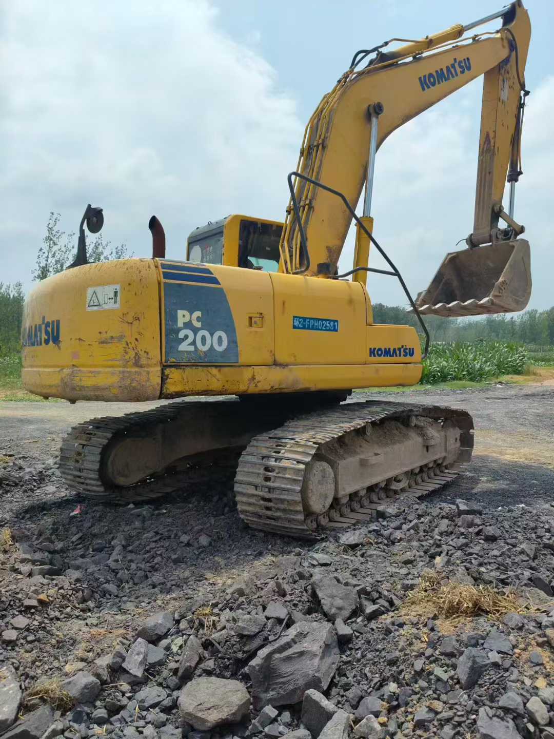 Used Komatsu PC200-8 Excavator 2011 Model / 4