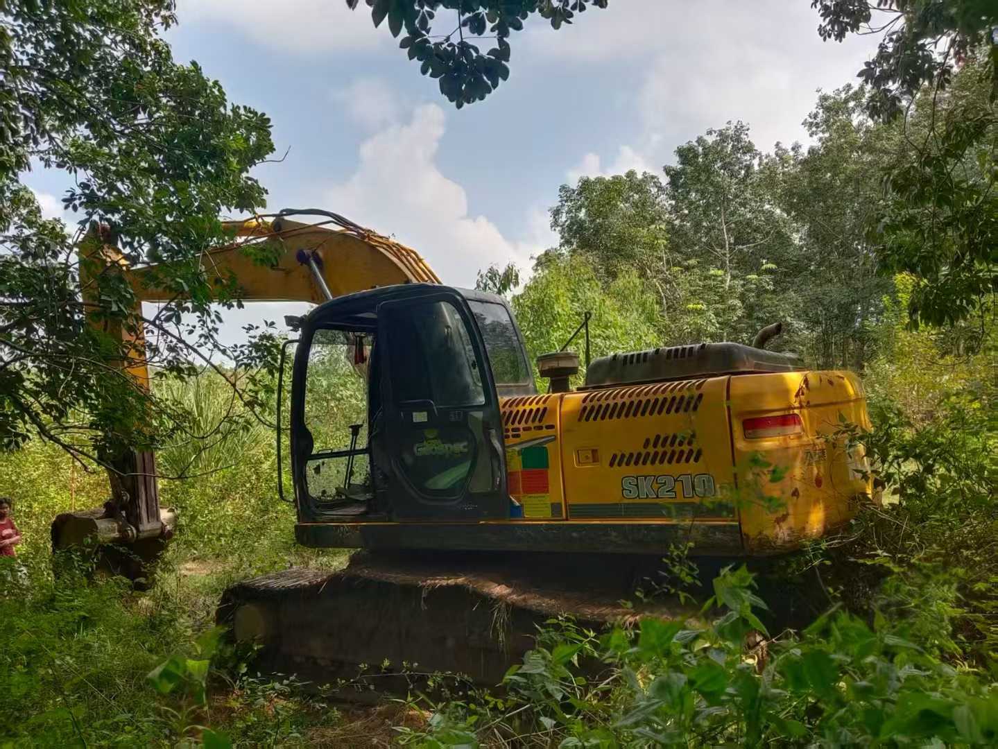 Used Kobelco SK210 Excavator 2016 Model / 6