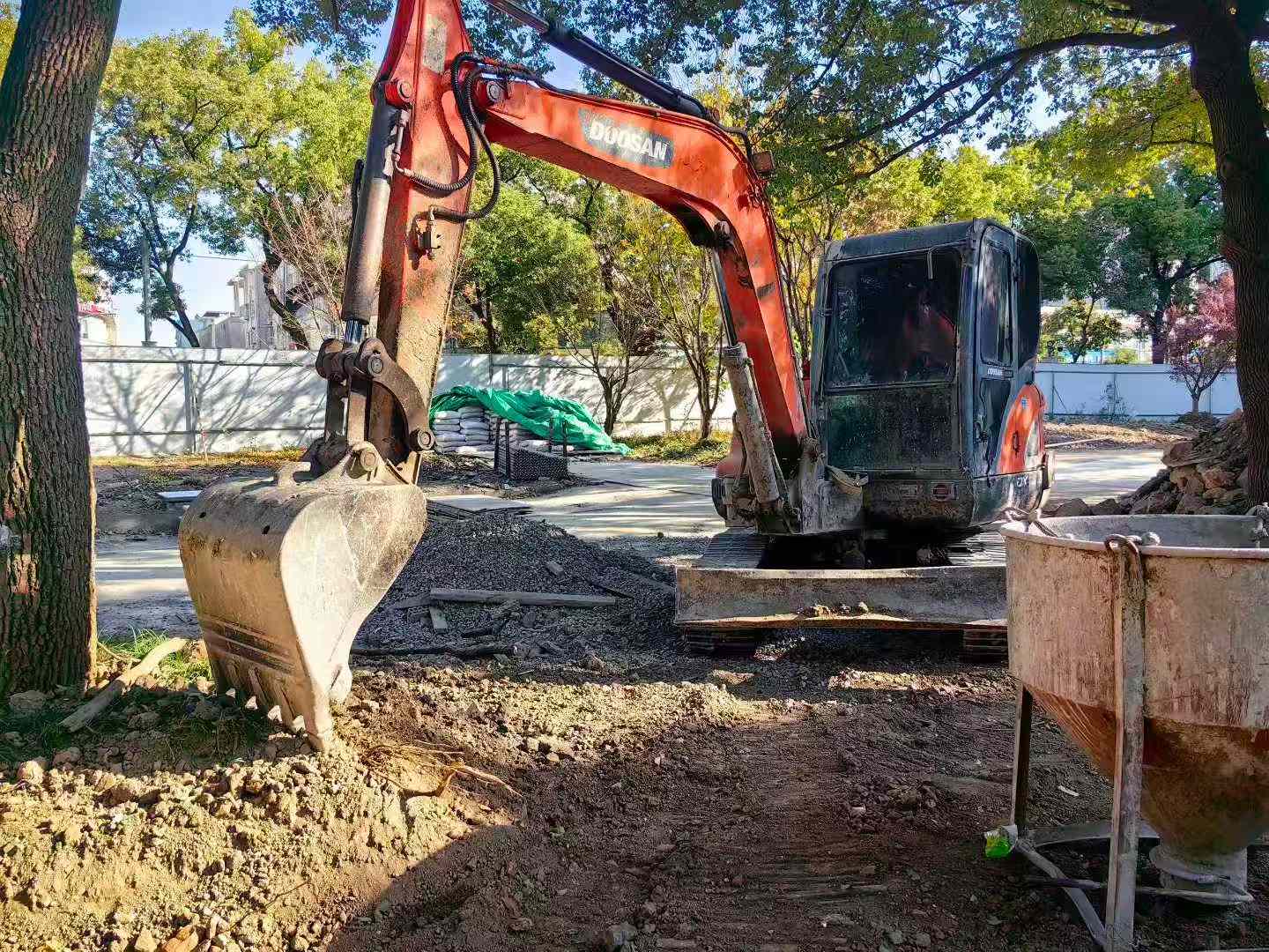 Used Doosan DX60 Excavator 2017 Model / 9