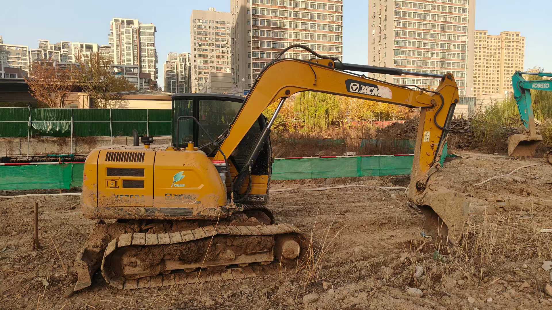 Used XCMG XE75WD Excavator 2021 Model / 2