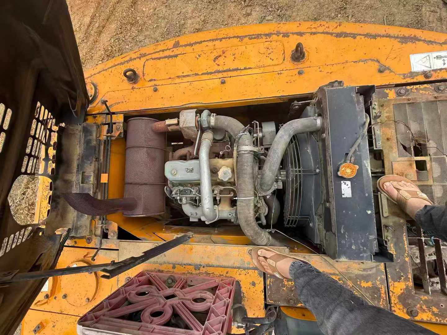 Used Sany SY135 Excavator 2016 Model / 5