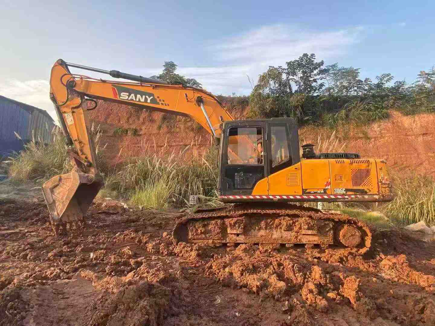 Used Sany SY195C Excavator 2014 Model / 2