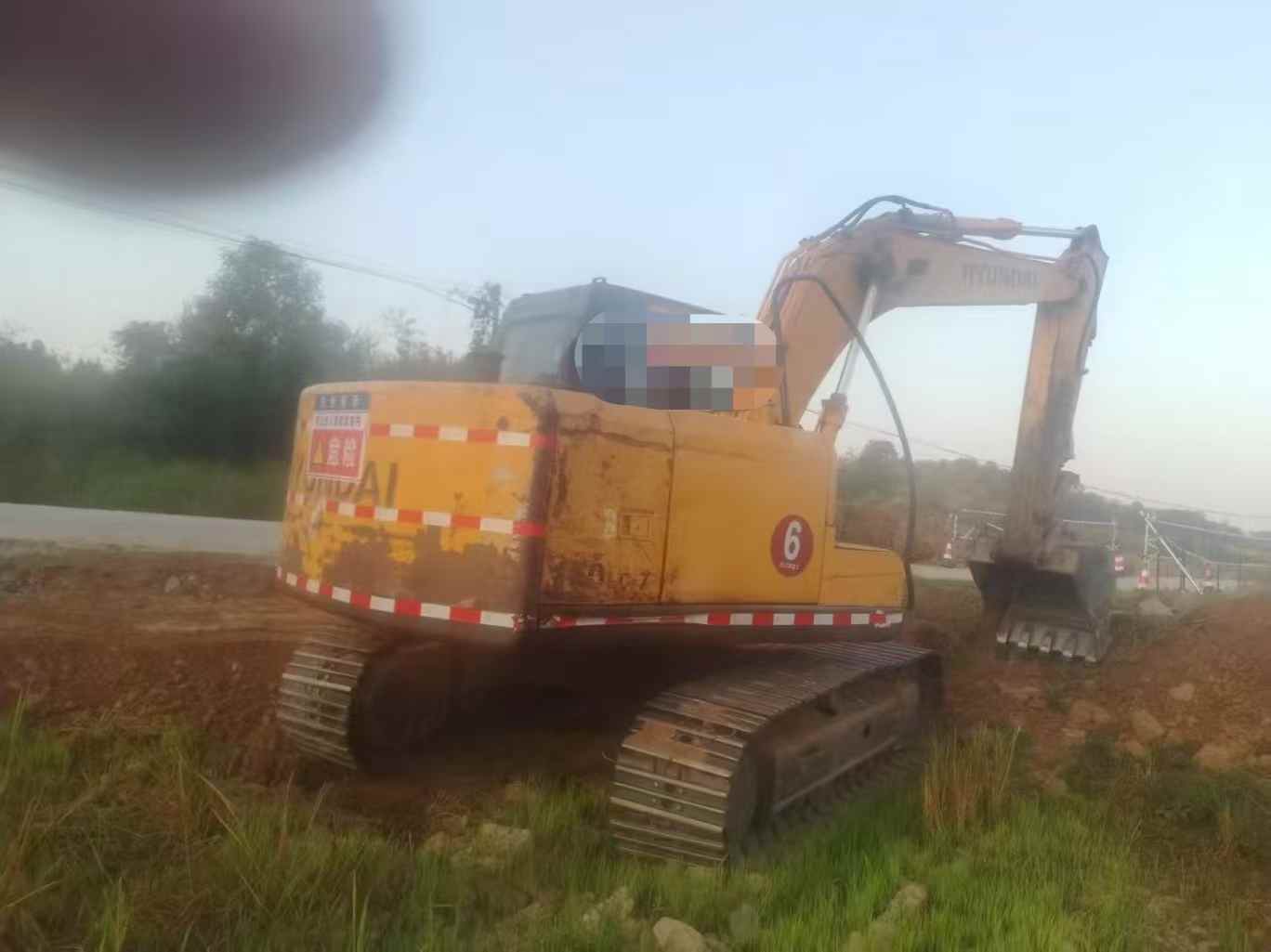 Used Hyundai R110-7 Excavator 2016 Model / 6