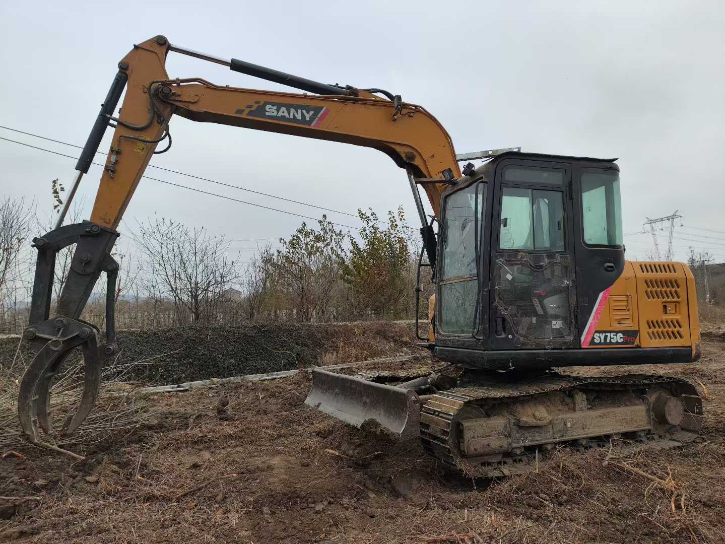 Used Sany SY75 Excavator 2021 Model / 2