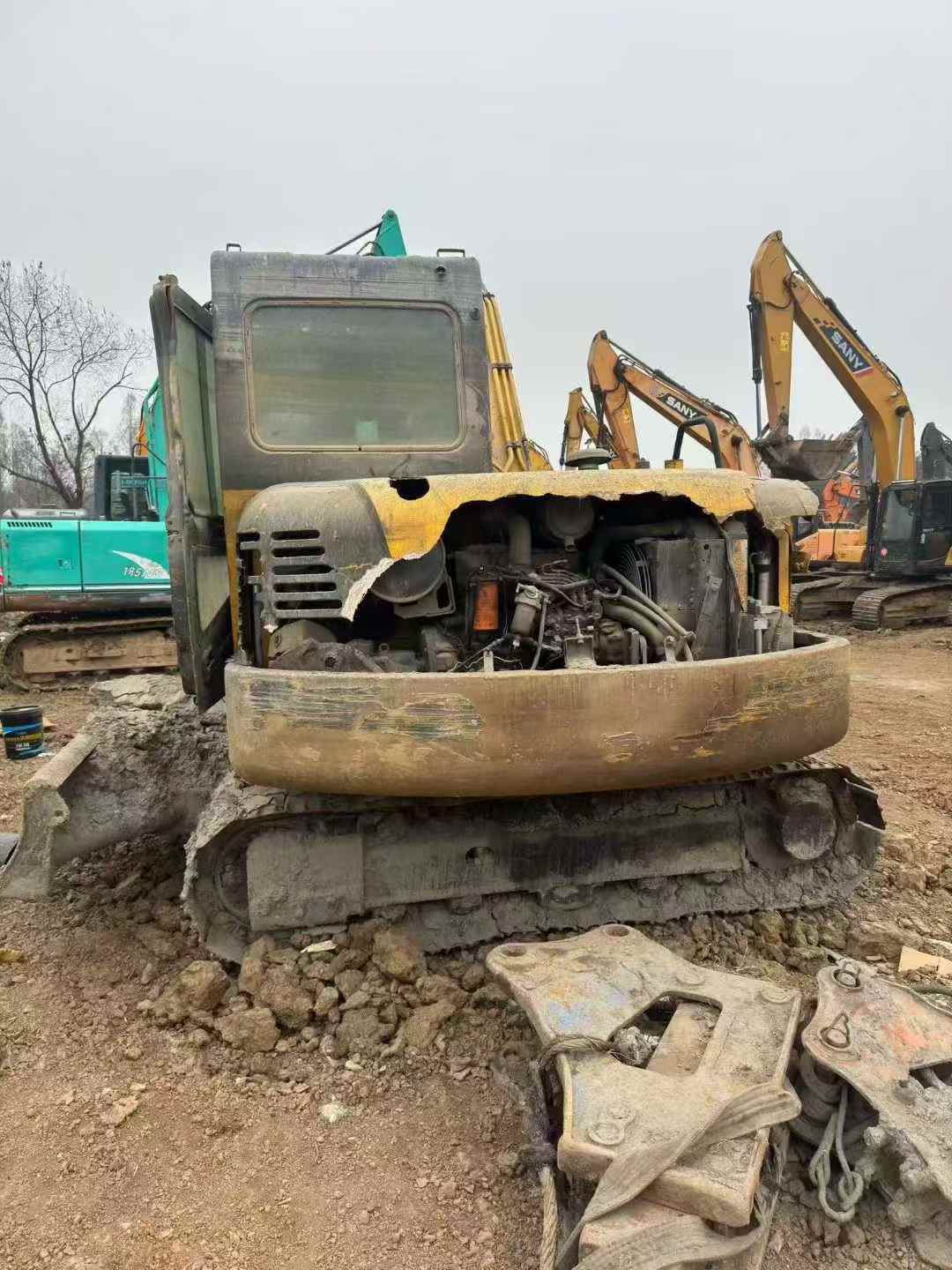 Used Hyundai R80-7 Excavator 2016 Model / 3