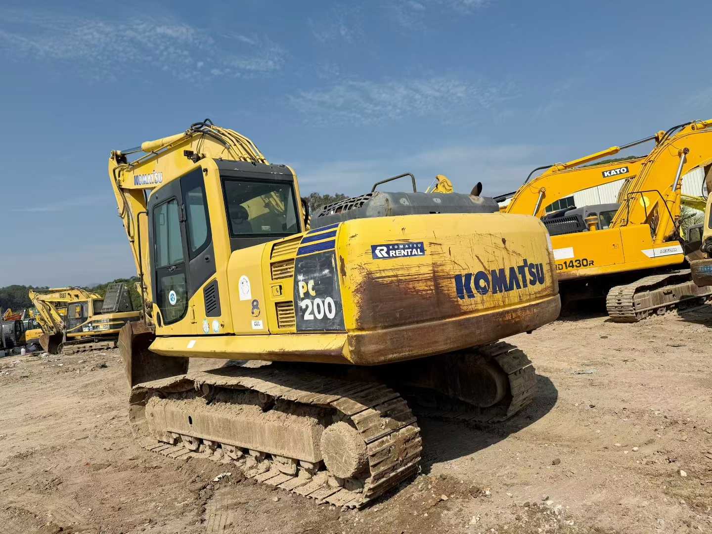 Used Komatsu PC200-8N1 Excavator 2016 Model / 8