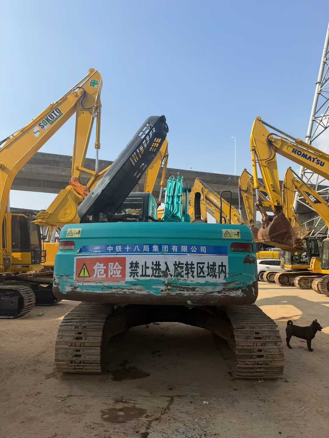Used Kobelco SK210 Excavator 2016 Model / 4