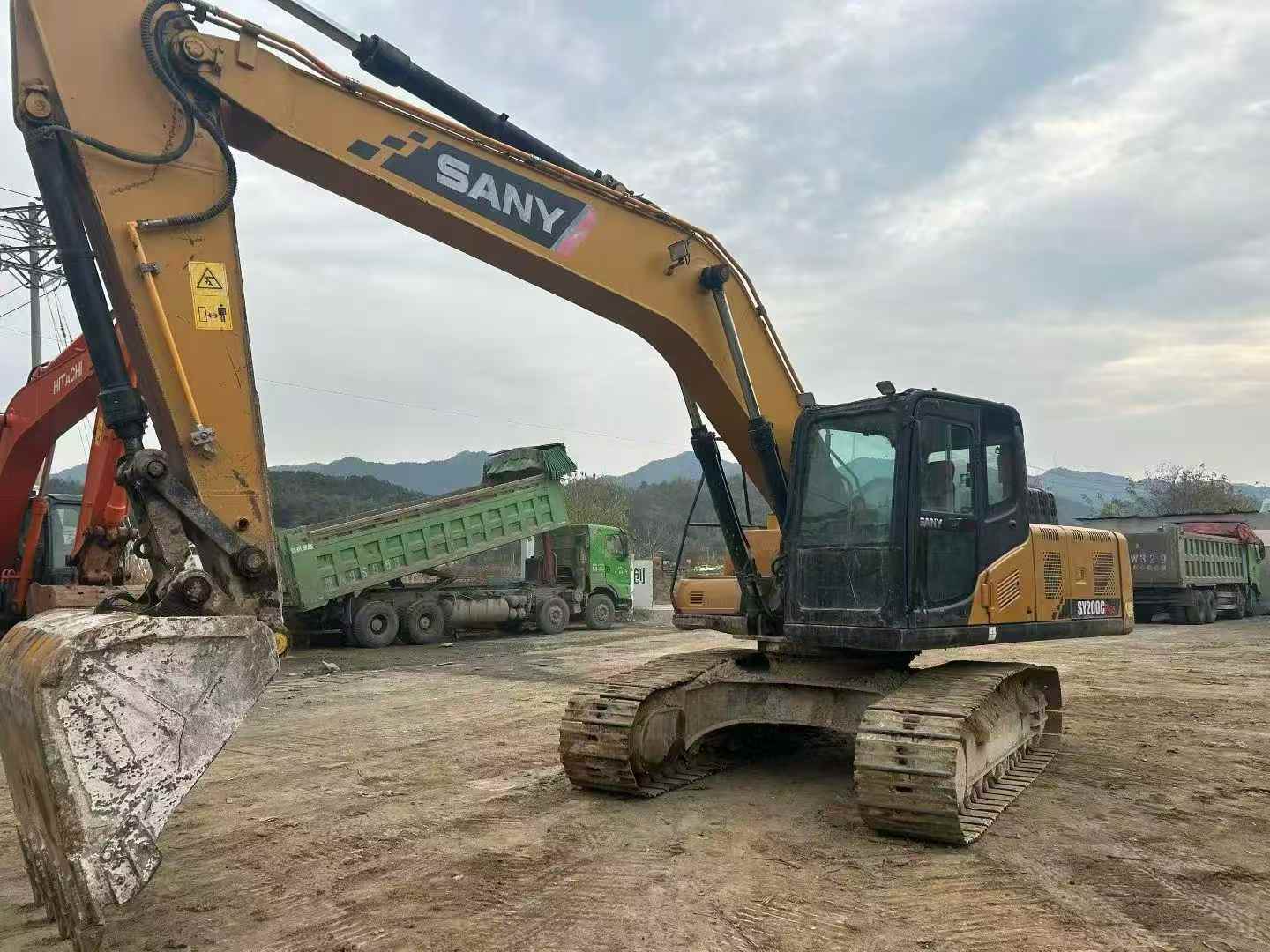Used Sany SY200H Excavator 2020 Model / 5