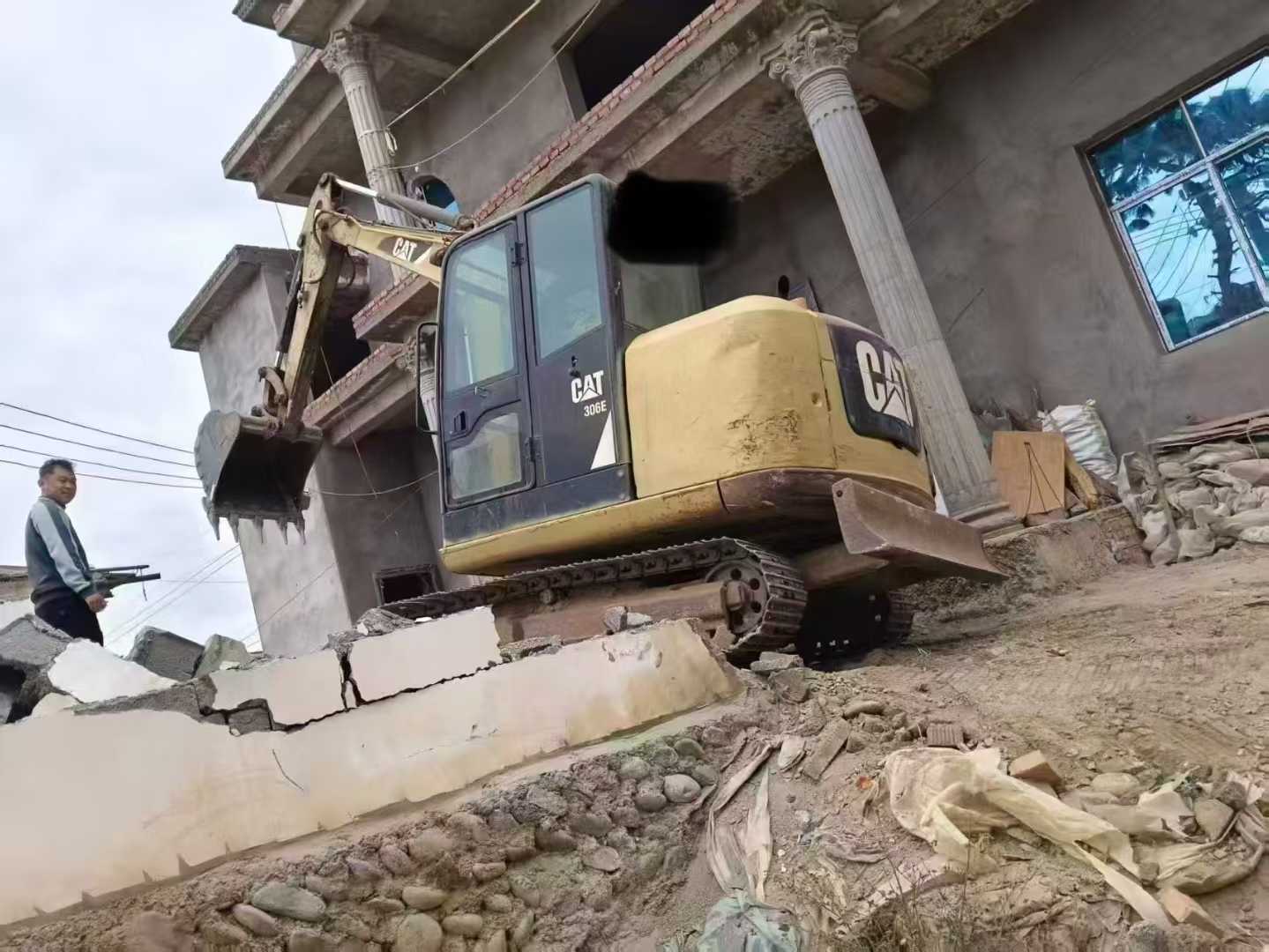 Used Caterpillar 306E Excavator 2014 Model / 7