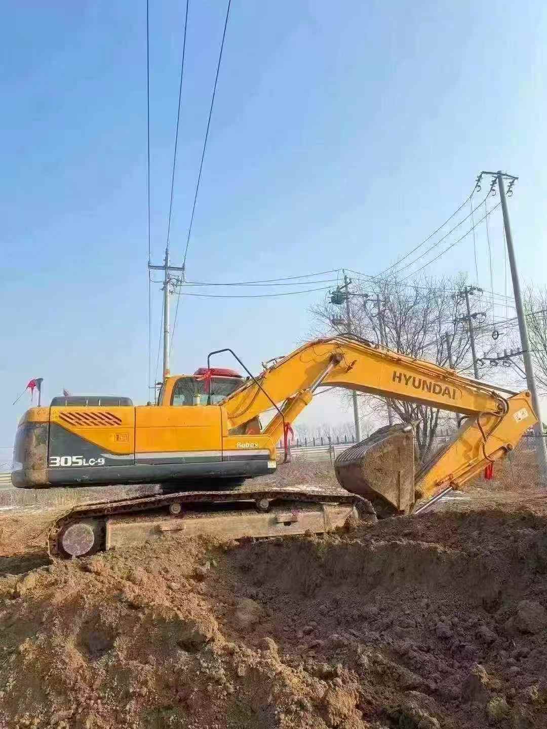 Used Hyundai XDL65 Excavator 2016 Model / 9