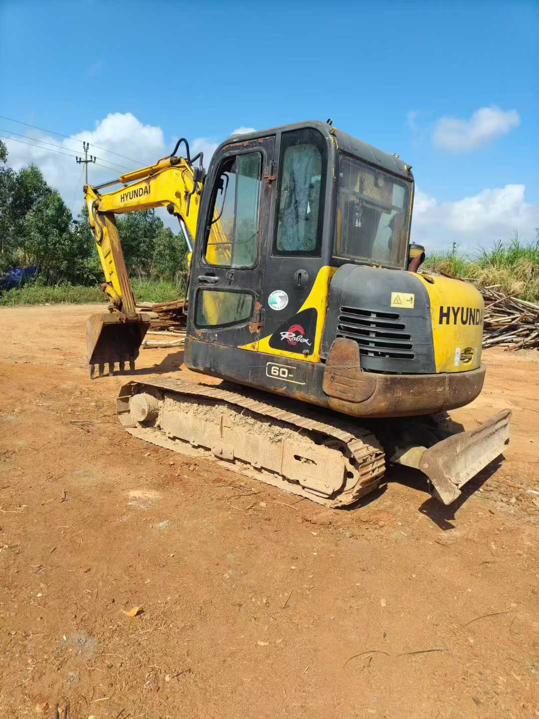 Used Hyundai R60-7 Excavator 2016 Model / 2
