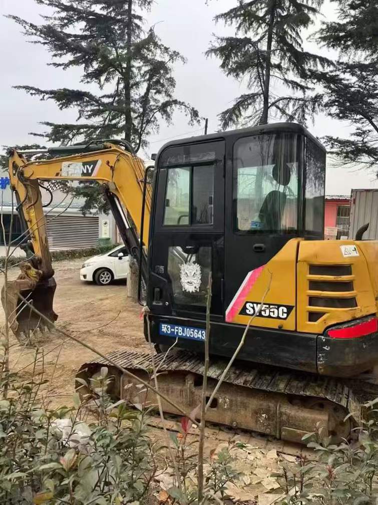 Used Sany SY55 Excavator 2019 Model / 3