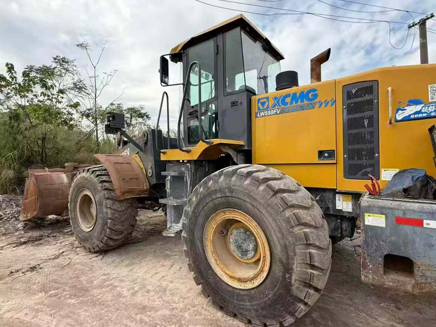 Used XCMG LW550KV Excavator 2020 Model / 2