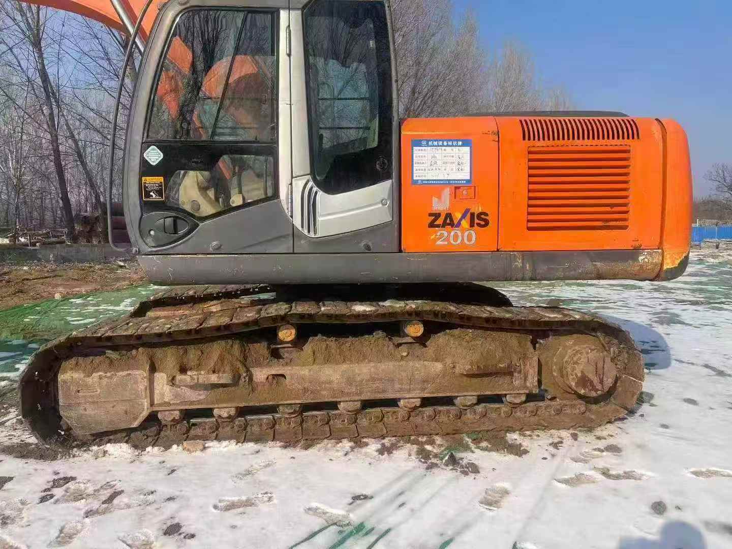 Used Hitachi ZAXIS200 Excavator 2016 Model / 5