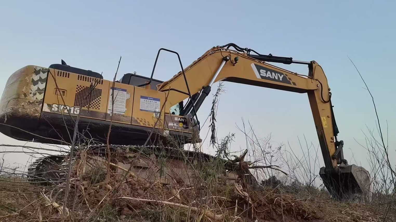 Used Sany SY195C Excavator 2017 Model / 2