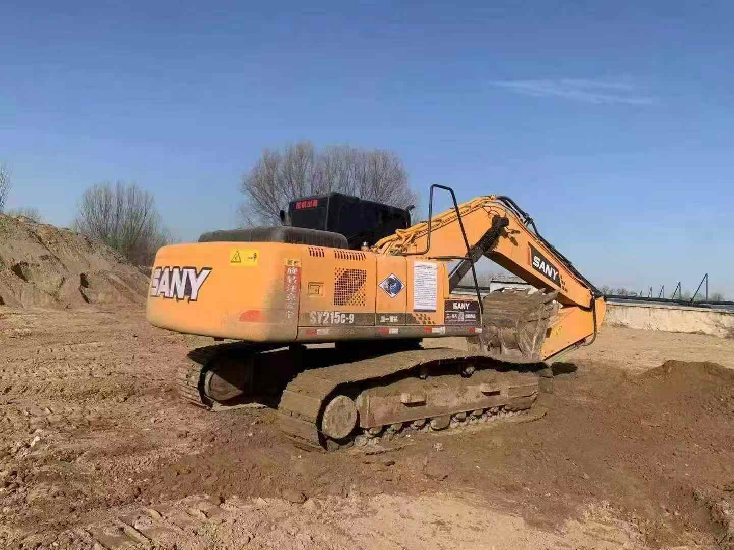 Used Sany SY215C-9 Excavator 2016 Model / 4