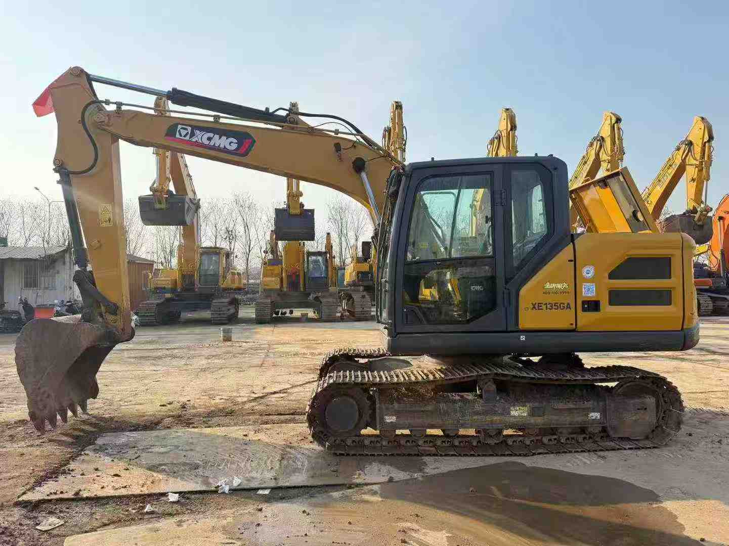 Used XCMG XE135GA Excavator 2023 Model / 7