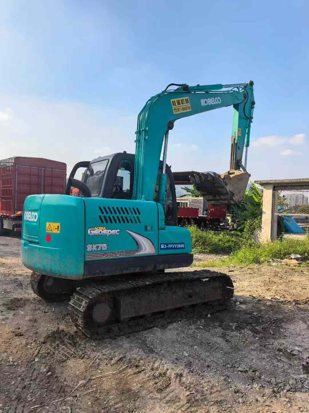 Used Kobelco SK75 Excavator 2021 Model / 4