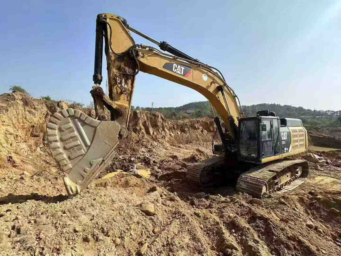 Used Caterpillar 349E Excavator 2016 Model / 6