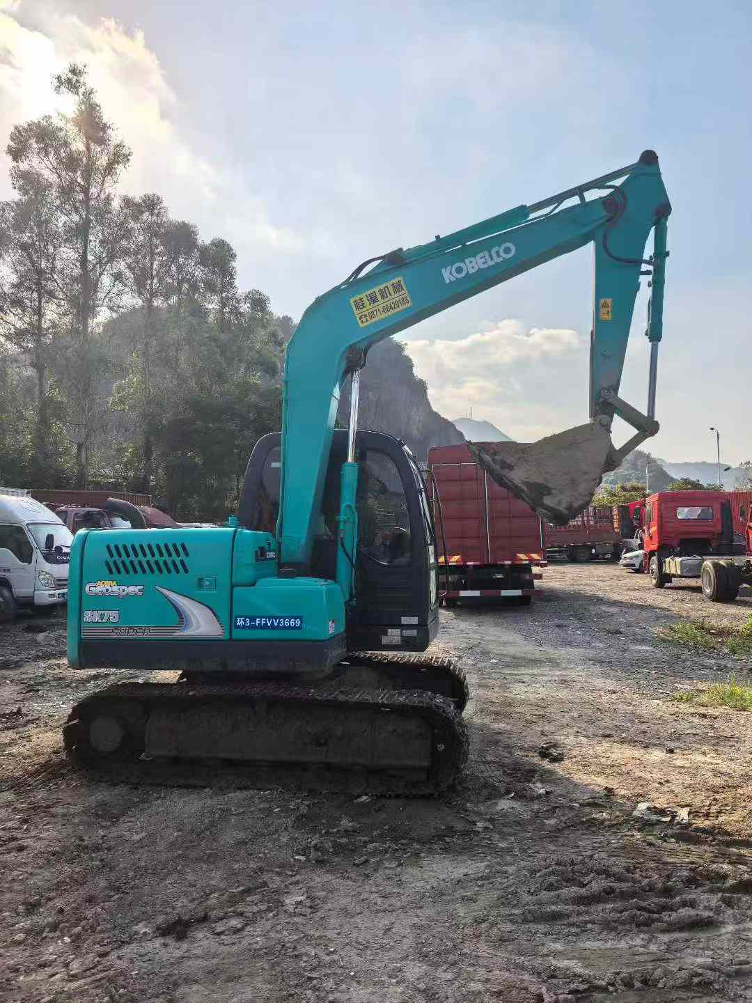 Used Kobelco SK75 Excavator 2021 Model / 5